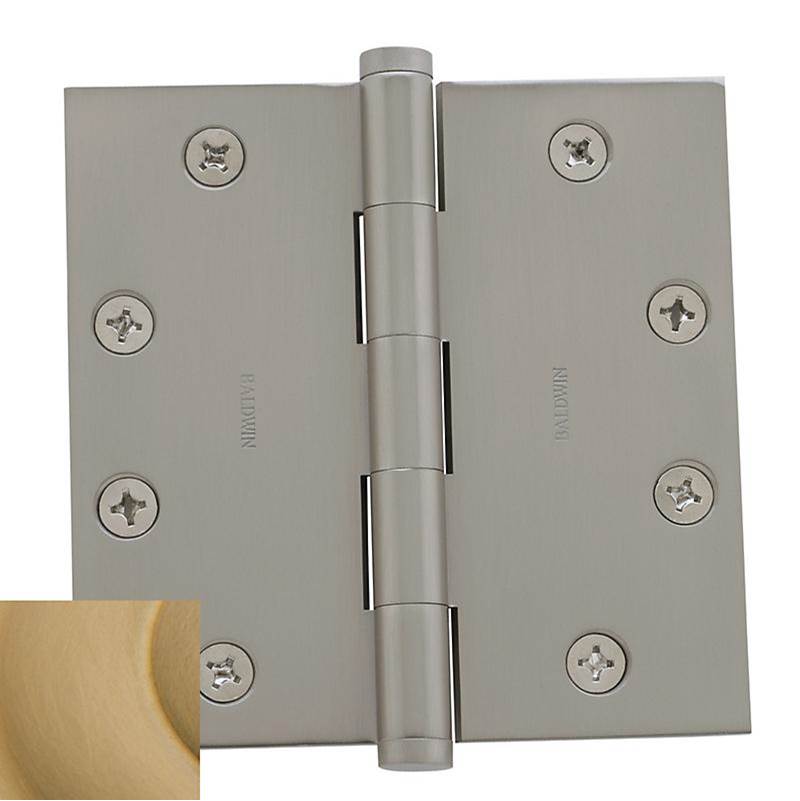 Baldwin - 1045 HINGE 4.5X4.5 033 - Vintage Brass