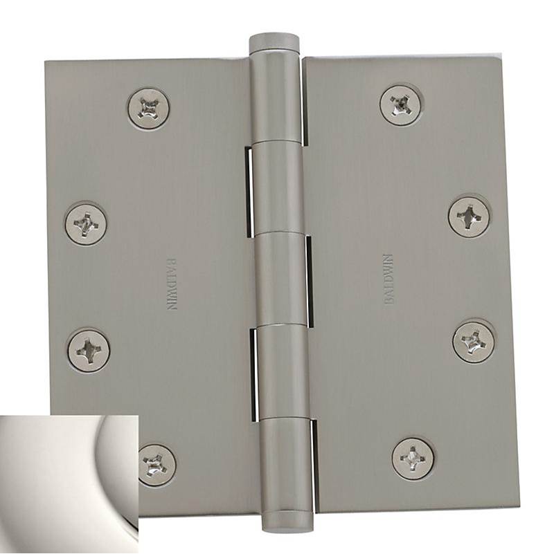 Baldwin - 1045 HINGE 4.5X4.5 140 - Polished Nickel