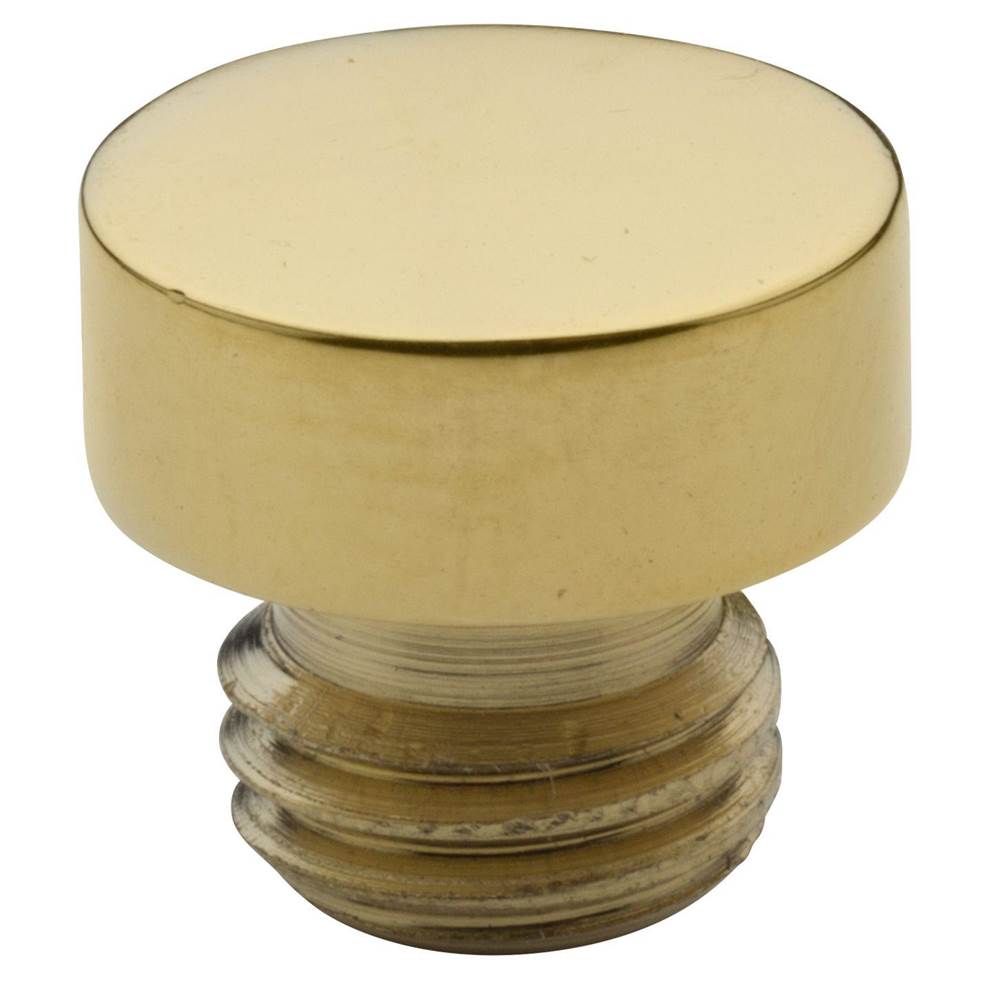 Baldwin - 1081 BUTTON TIP-RAD CNR - Lifetime Polished Brass