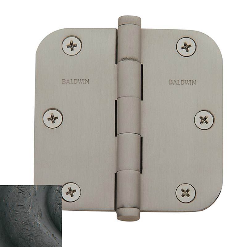 Baldwin - 1135 5/8 RAD CNR HINGE - Distressed Oil-Rubbed Bronze