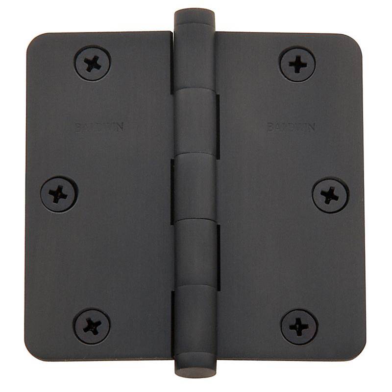 Baldwin - 1435 1/4 RAD CNR HINGE - Oil-Rubbed Bronze