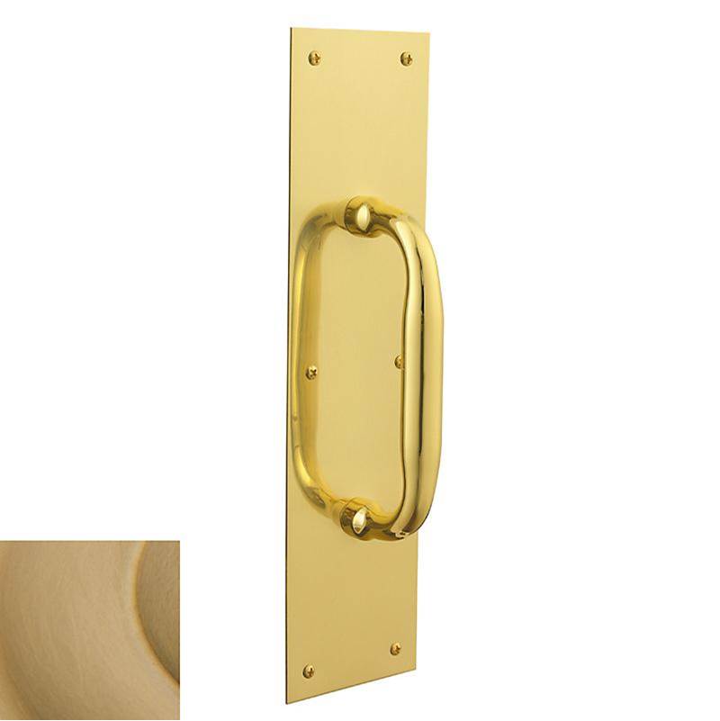 Baldwin - 2121 PUSH PLATE 3X12 033 - Vintage Brass