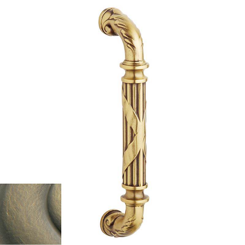 Baldwin - 2597 DOOR PULL 8 CTC 050 - Satin Brass and Black