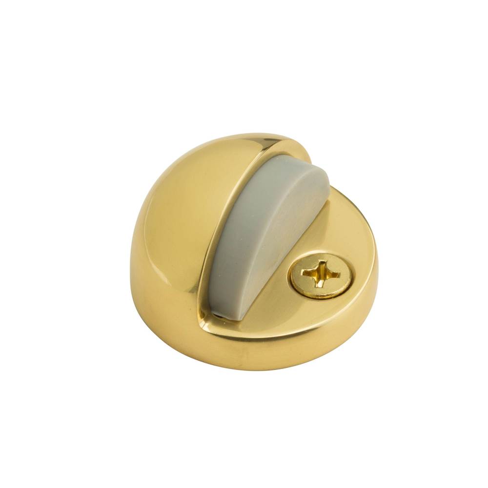 Baldwin - 4005 FLOOR BUMPER 030 - Polished Brass