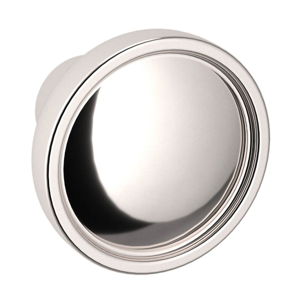 Baldwin - 4403 Tulip Knob 1.5IN - Polished Nickel,Lifetime Finish