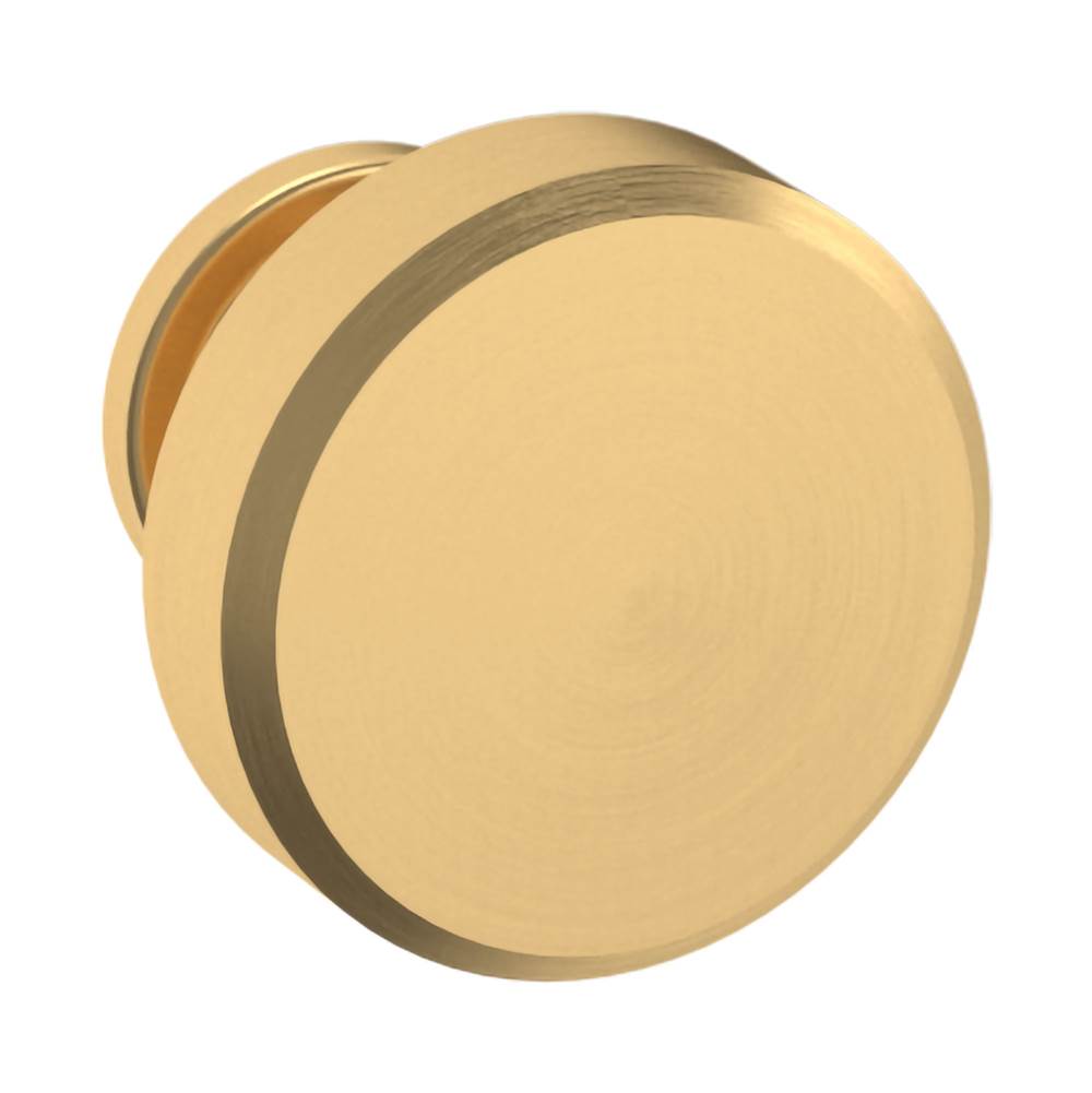Baldwin - 4410 Bevel Knob 1.25IN - Liefetime Satin Brass