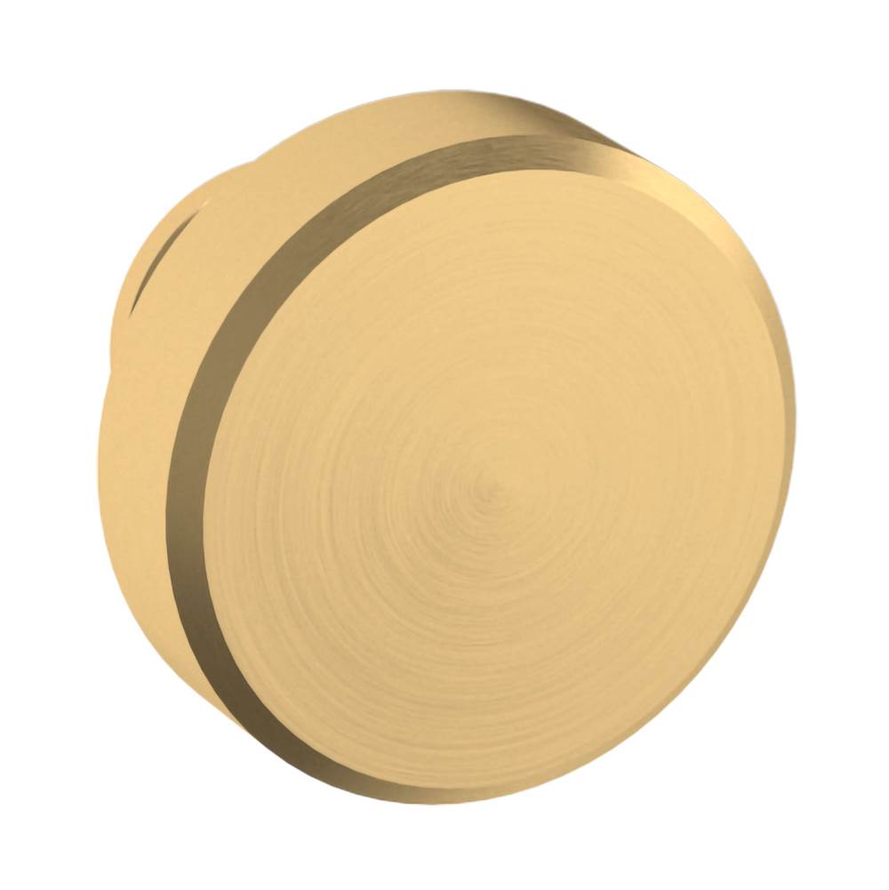 Baldwin - 4411 Bevel Knob 1.5IN - Liefetime Satin Brass
