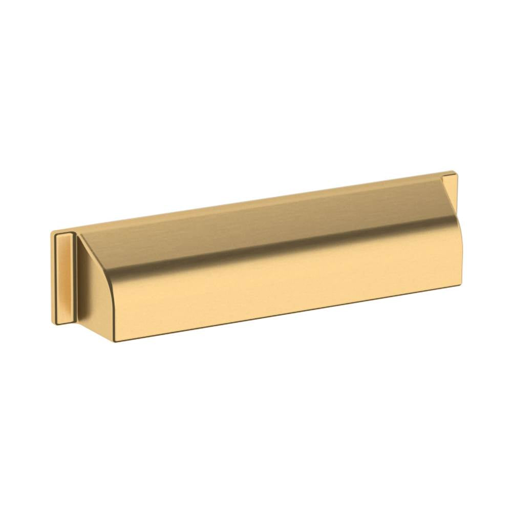 Baldwin - 4422 Transitional Cup Pull 6IN - Liefetime Satin Brass