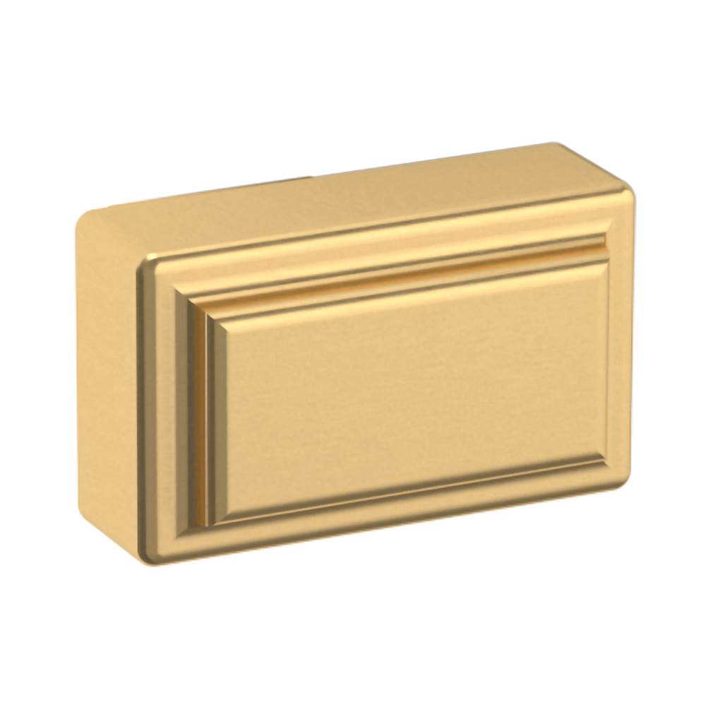 Baldwin - 4425 Raised Knob 1.5IN - Liefetime Satin Brass
