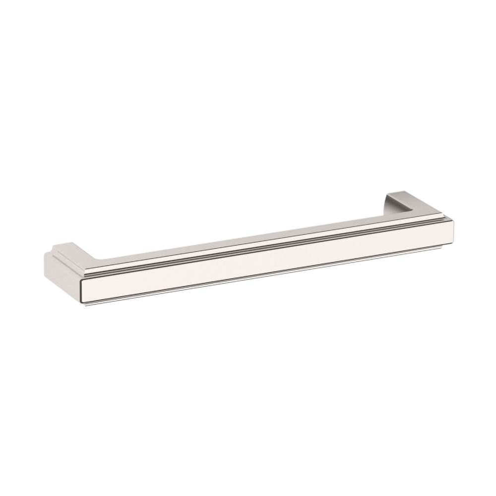Baldwin - 4427 Raised Pull 6IN - Polished Nickel,Lifetime Finish