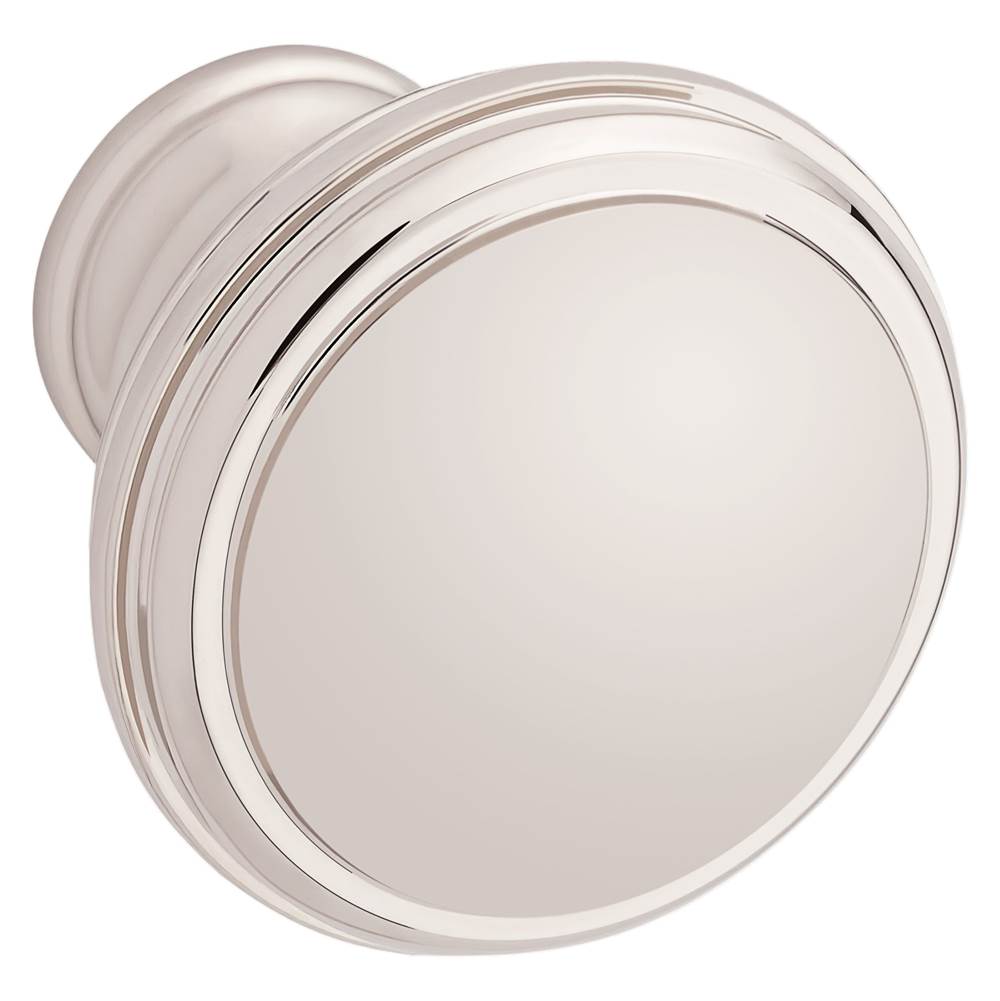 Baldwin - 4456 SEVERIN FAYERMAN C KNOB 1.25IN - Polished Nickel,Lifetime Finish