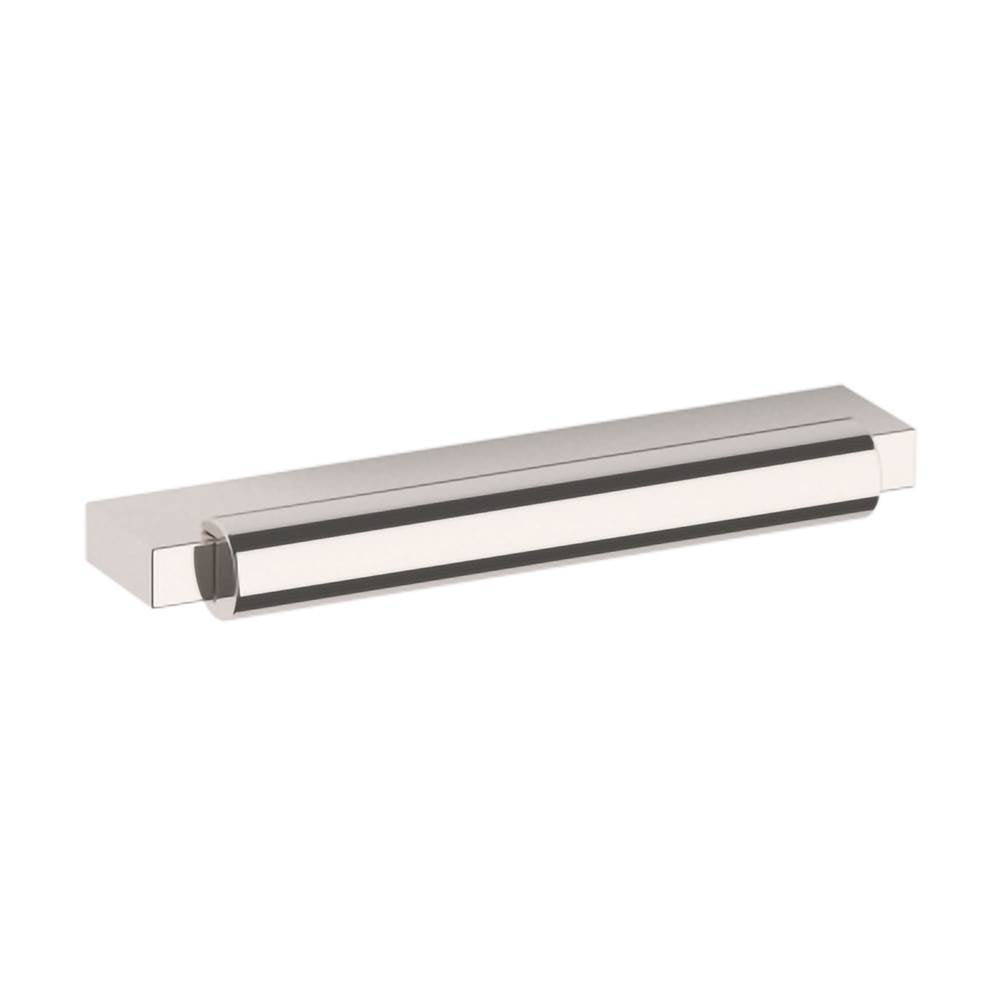 Baldwin - 4624 Modern Knob 4IN - Polished Nickel,Lifetime Finish