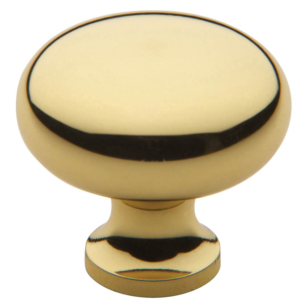 Baldwin - 4706 CLASSIC KNOB 1.25IN - Non Lacquered Brass