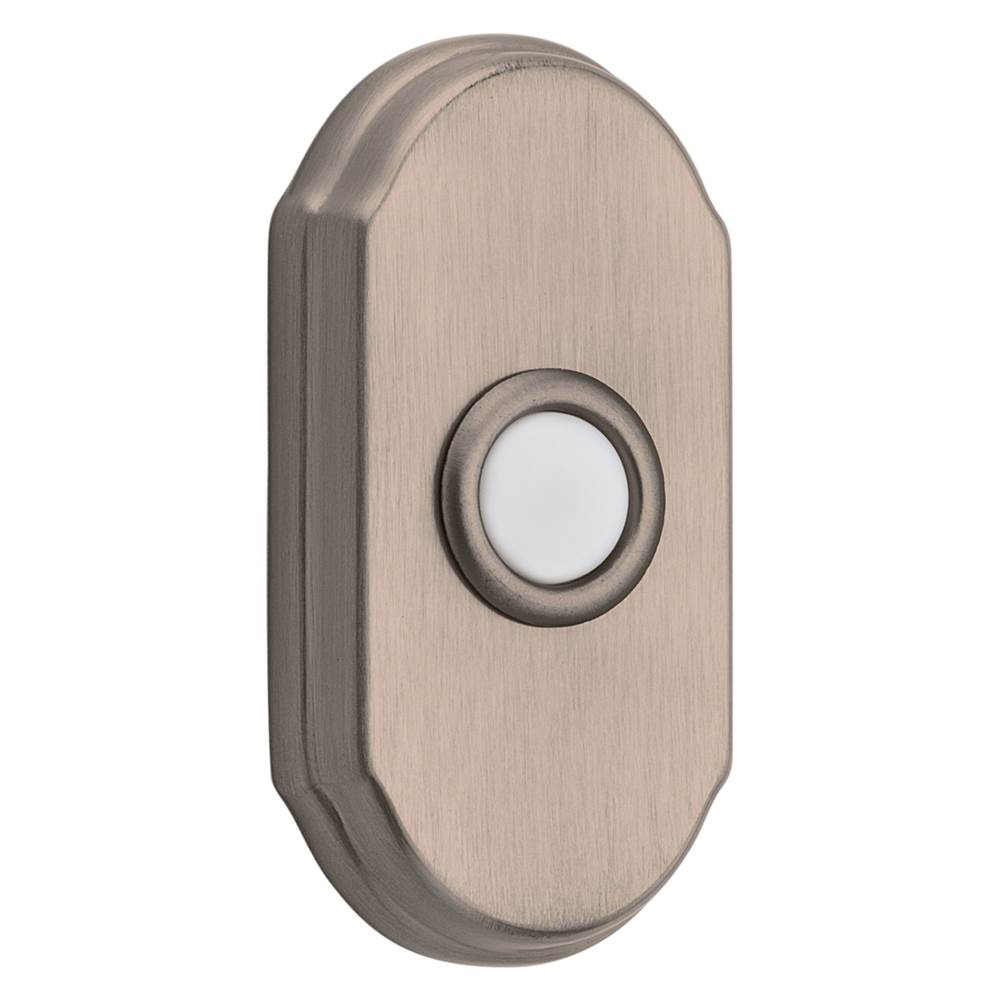 Baldwin - 4862 ARCH BELL BUTTON 402 - Distressed Oil Rubbed Bronze