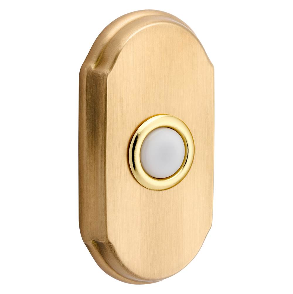 Baldwin - 4862 ARCH BELL BUTTON 033 - Vintage Brass