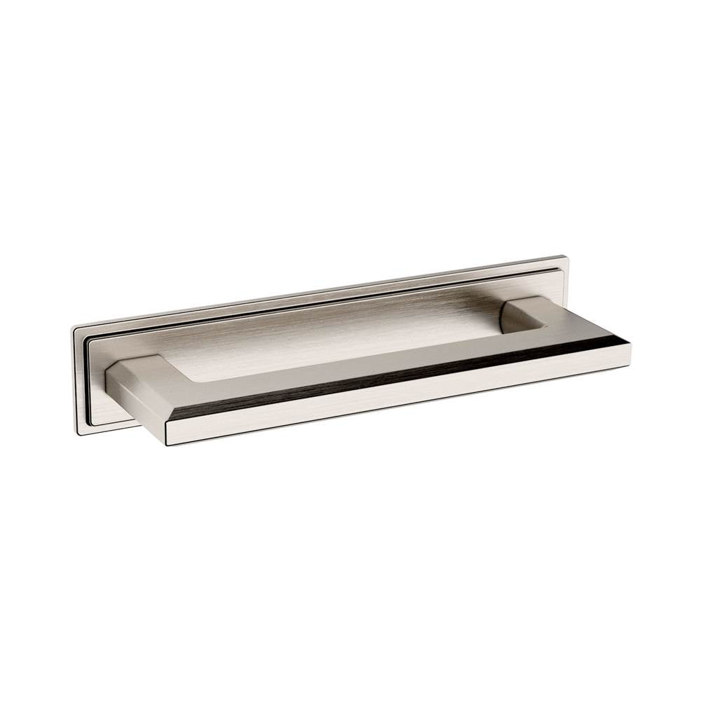 Baldwin - 4940 Transitional Back Plate 4IN - Satin Nickel