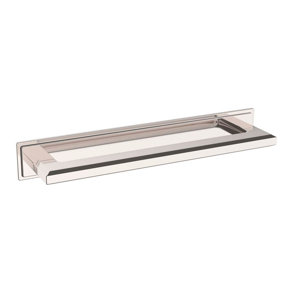 Baldwin - 4940 Transitional Back Plate 6IN - Polished Nickel,Lifetime Finish