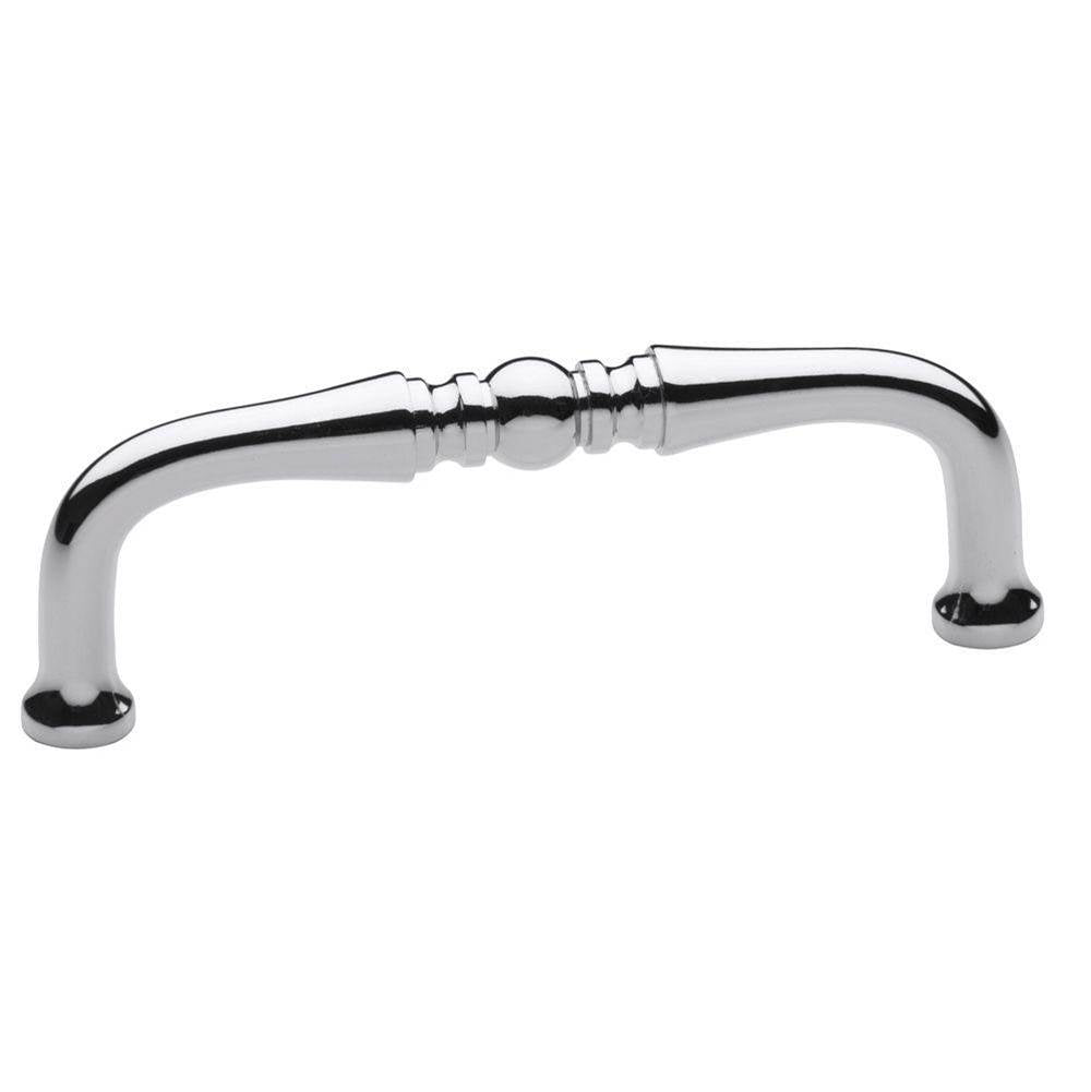 Baldwin - 4964 COLONIAL PULL 4IN - Polished Chrome