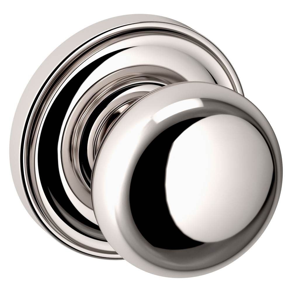 Baldwin - 5000 PASS KNB 2-3/8 SET 055 - Polished Nickel,Lifetime Finish