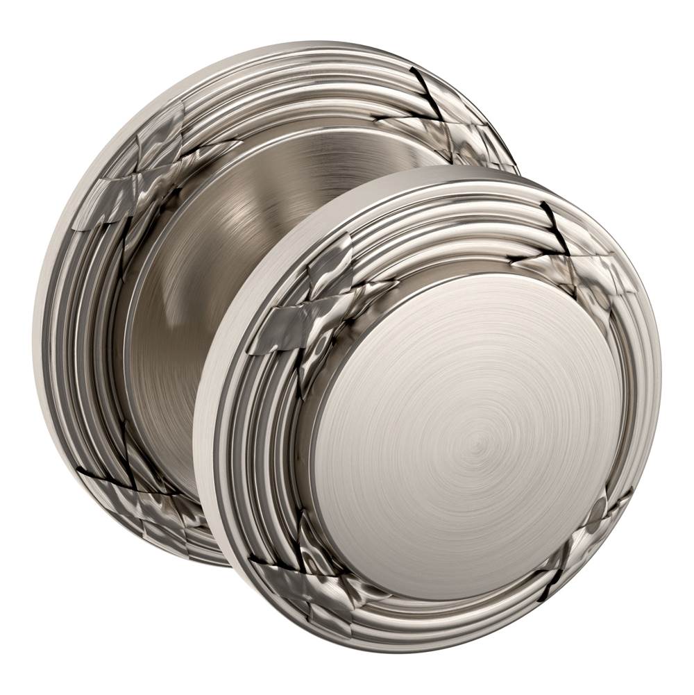 Baldwin - 5013 FULL DMY KNB 2-3/8 - Satin Nickel,Lifetime Finish