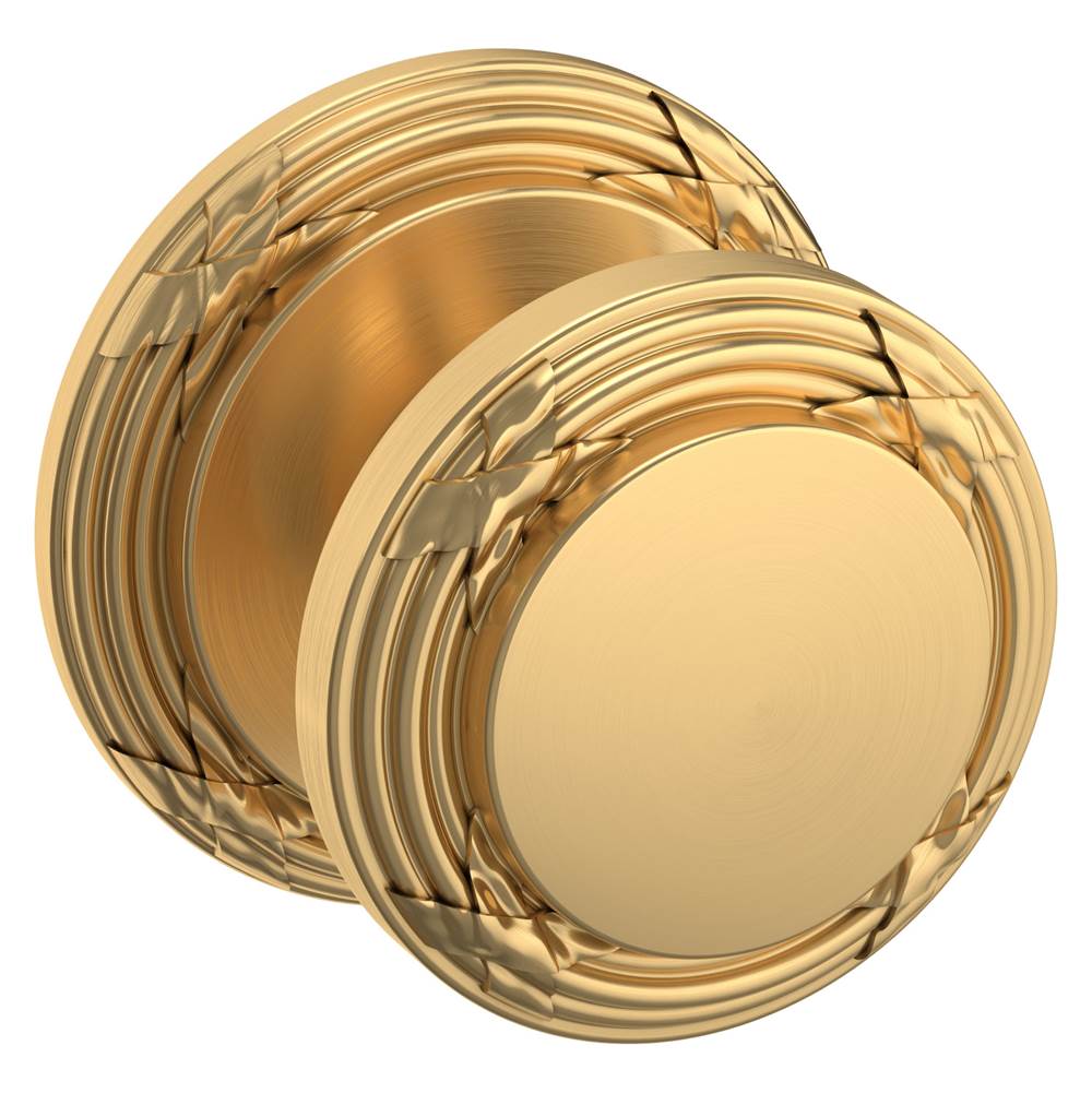 Baldwin - 5013 PASS KNB 2-3/8 SET 044 - Liefetime Satin Brass