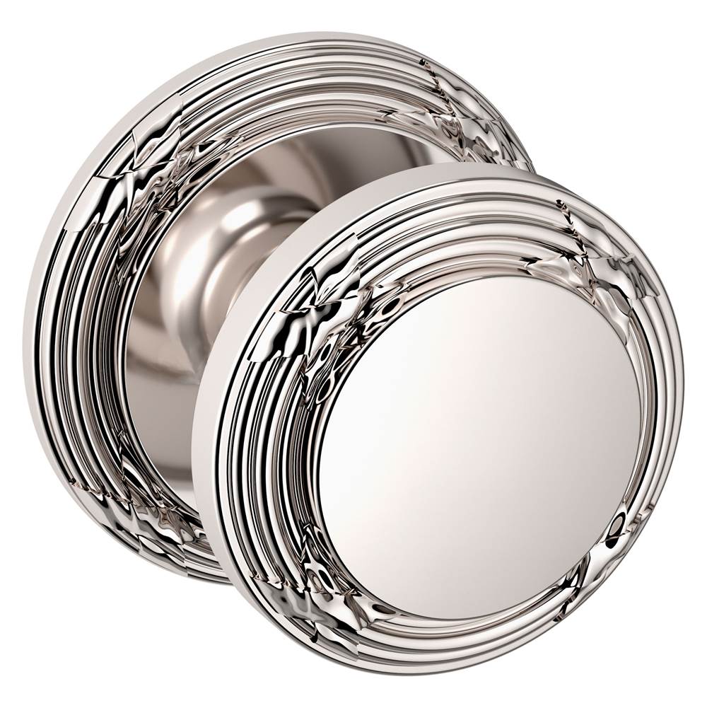Baldwin - 5013 PASS KNB 2-3/8 SET 055 - Polished Nickel,Lifetime Finish