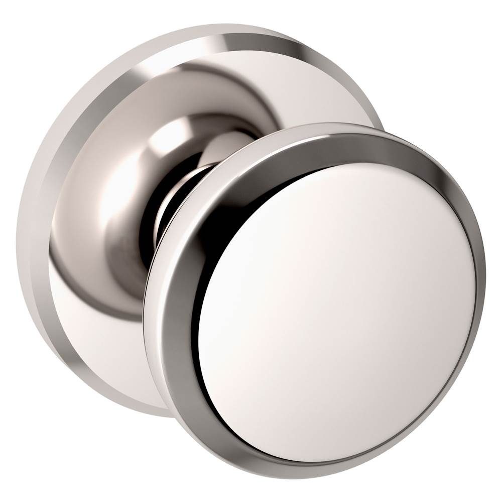 Baldwin - 5023 PASS KNB 2-3/8 SET 055 - Polished Nickel,Lifetime Finish