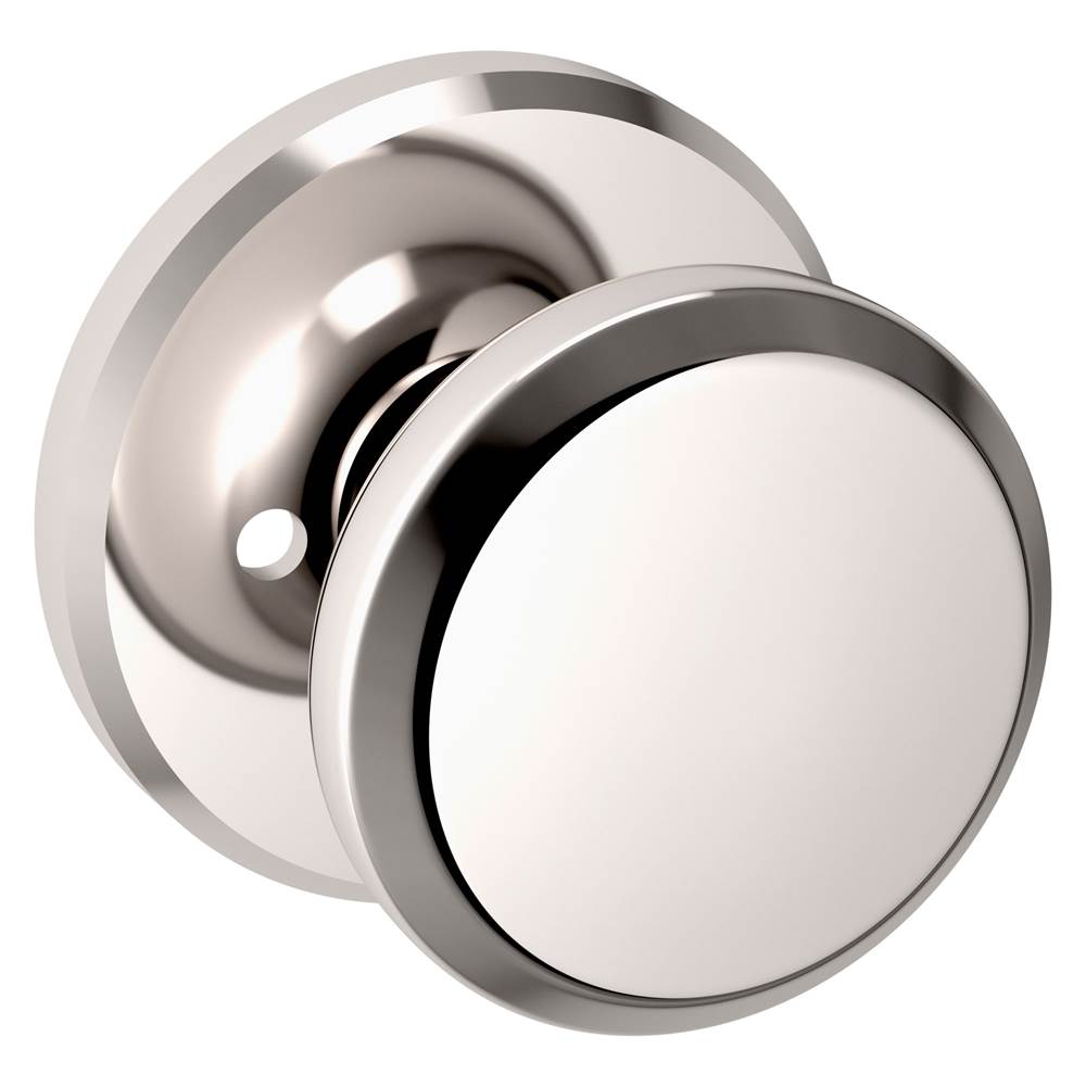 Baldwin - 5023 PRIV KNB 2-3/8 SET 055 - Polished Nickel,Lifetime Finish