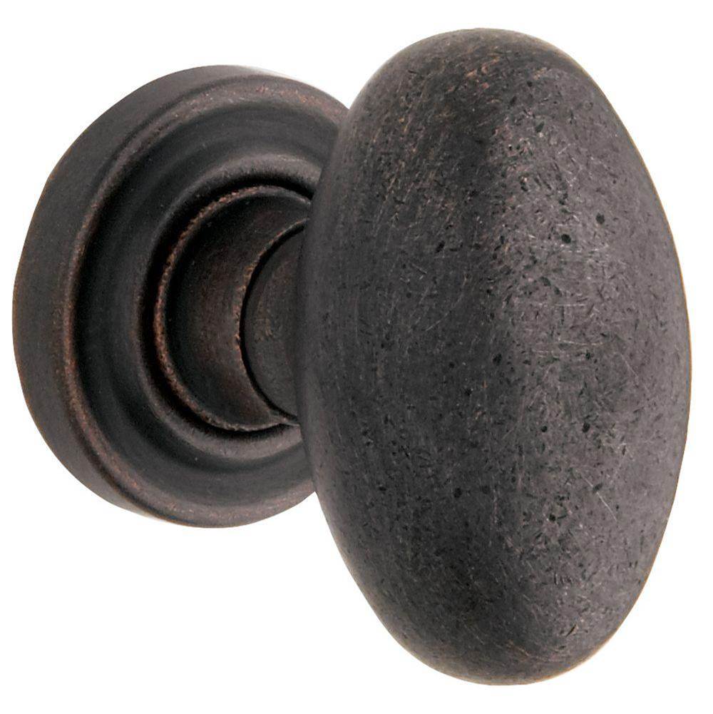 Baldwin - 5025 KNBXLESS ROSE - Distressed Oil-Rubbed Bronze