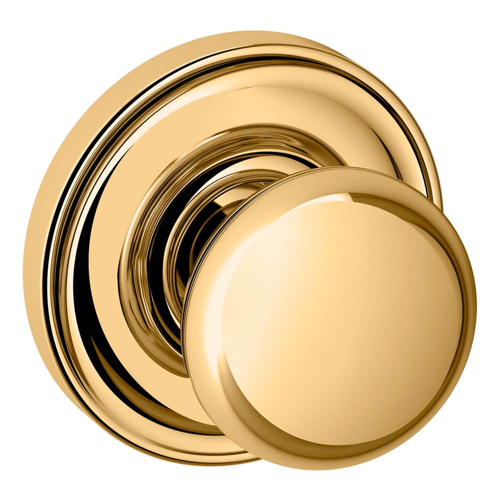 Baldwin - 5030 PASS KNB 2-3/8 - Lifetime Polished Brass