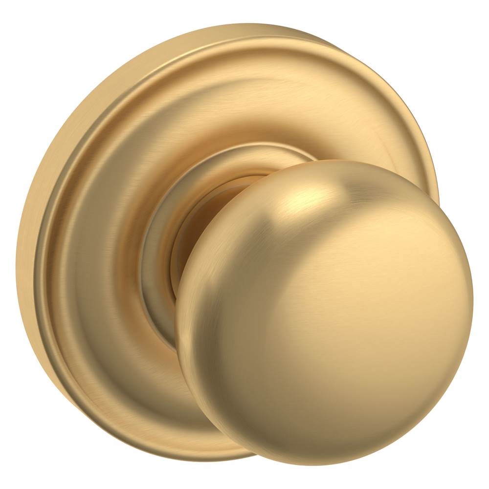 Baldwin - 5030 PASS KNB 2-3/8 SET 033 - Vintage Brass