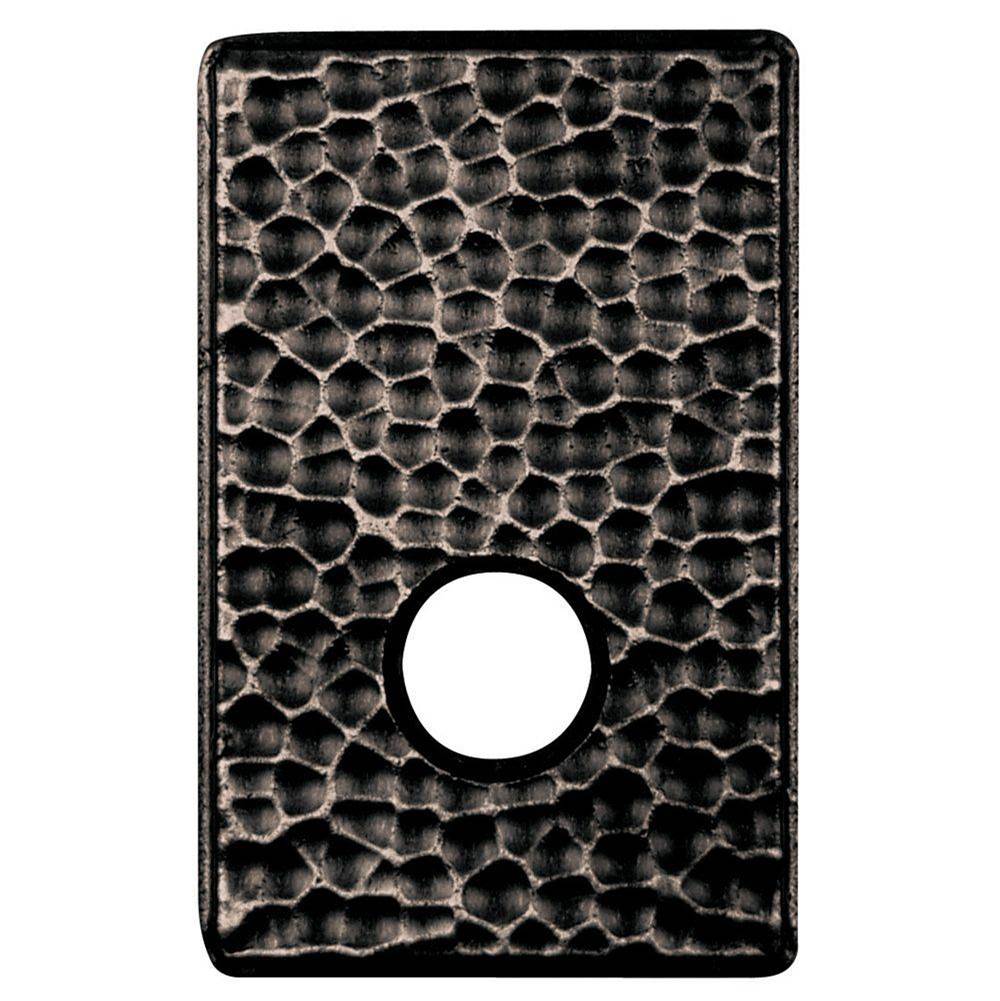 Baldwin - 5042 DMY ROSE PAIR 402 - Distressed Oil-Rubbed Bronze