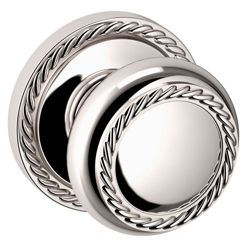 Baldwin - 5064 PASS KNB 2-3/8 SET 055 - Polished Nickel,Lifetime Finish