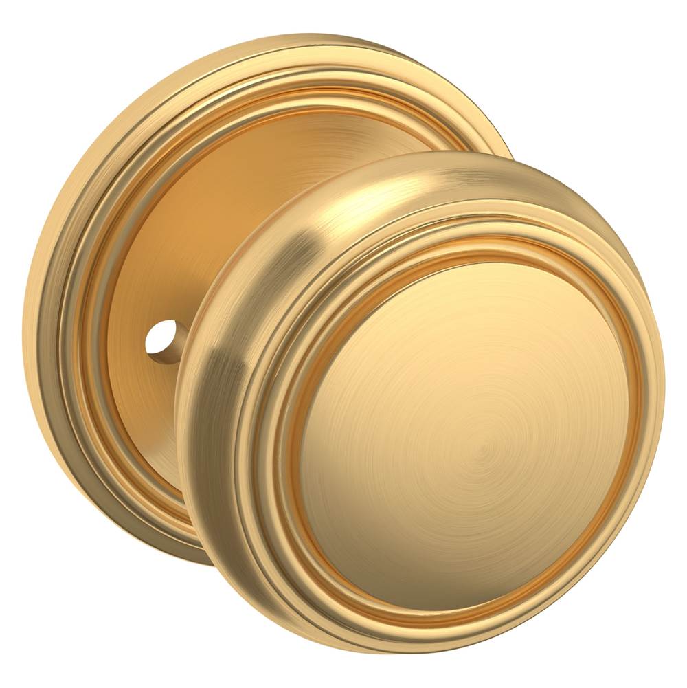 Baldwin - 5068 PRIV KNB 2-3/8 SET 044 - Liefetime Satin Brass