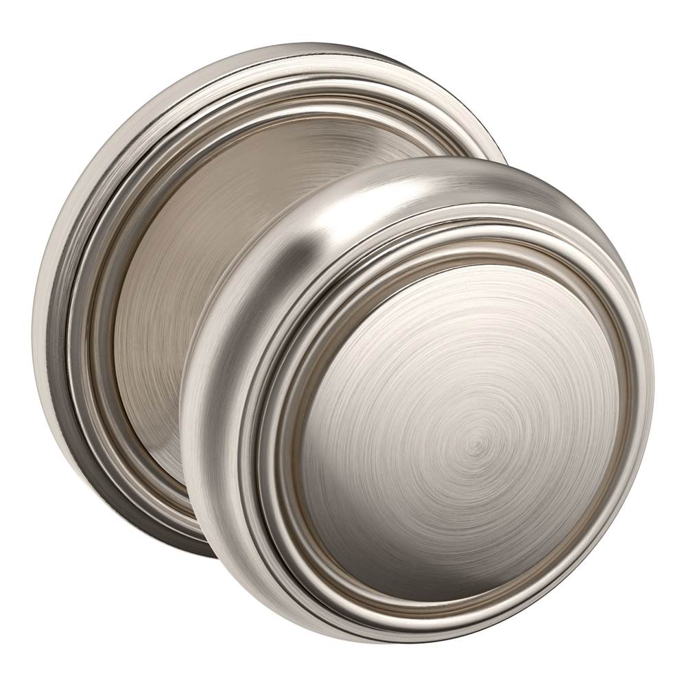 Baldwin - 5068 PASS KNB 2-3/8 - Satin Nickel,Lifetime Finish