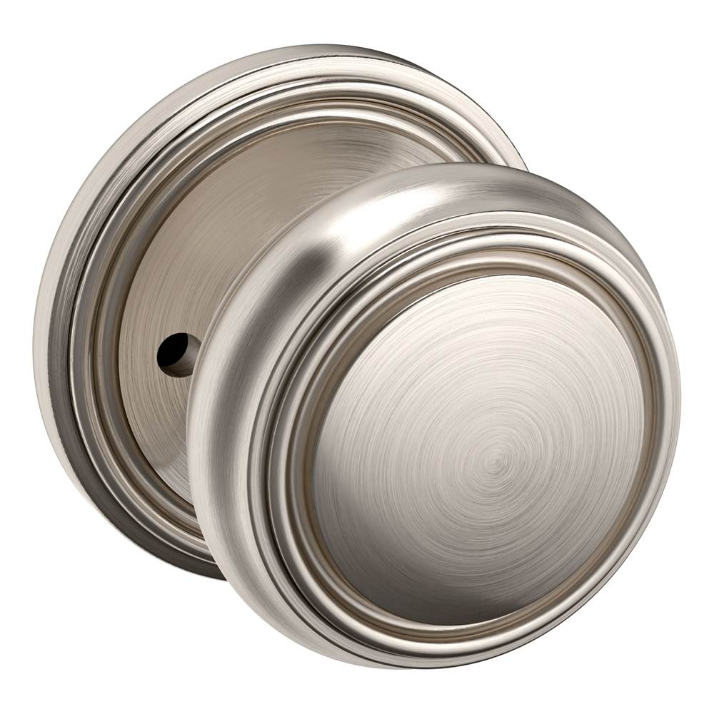 Baldwin - 5068 PRIV KNB 2-3/8 - Satin Nickel,Lifetime Finish