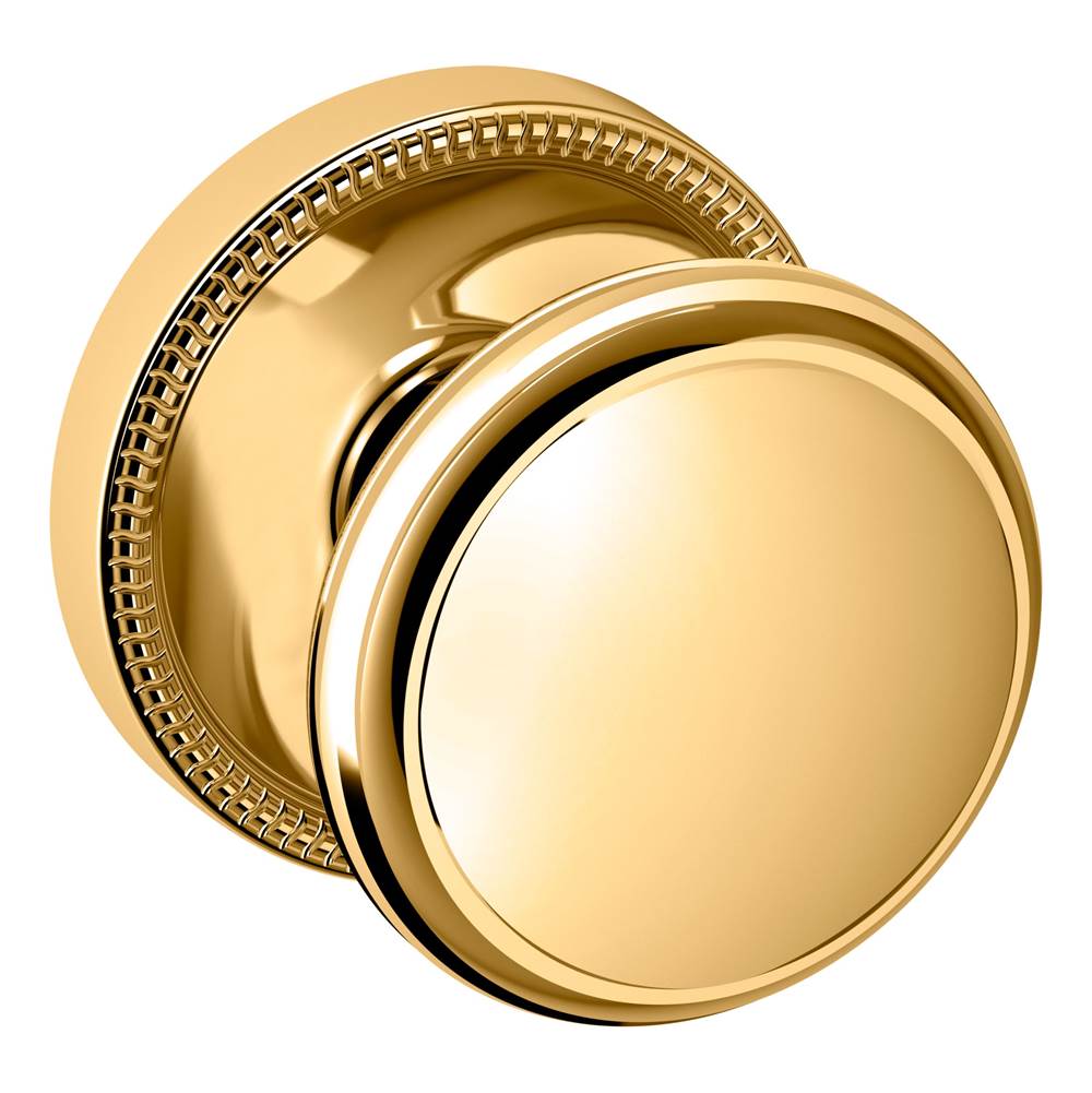 Baldwin - 5069 FULL DMY KNB 2-3/8 - Lifetime Polished Brass