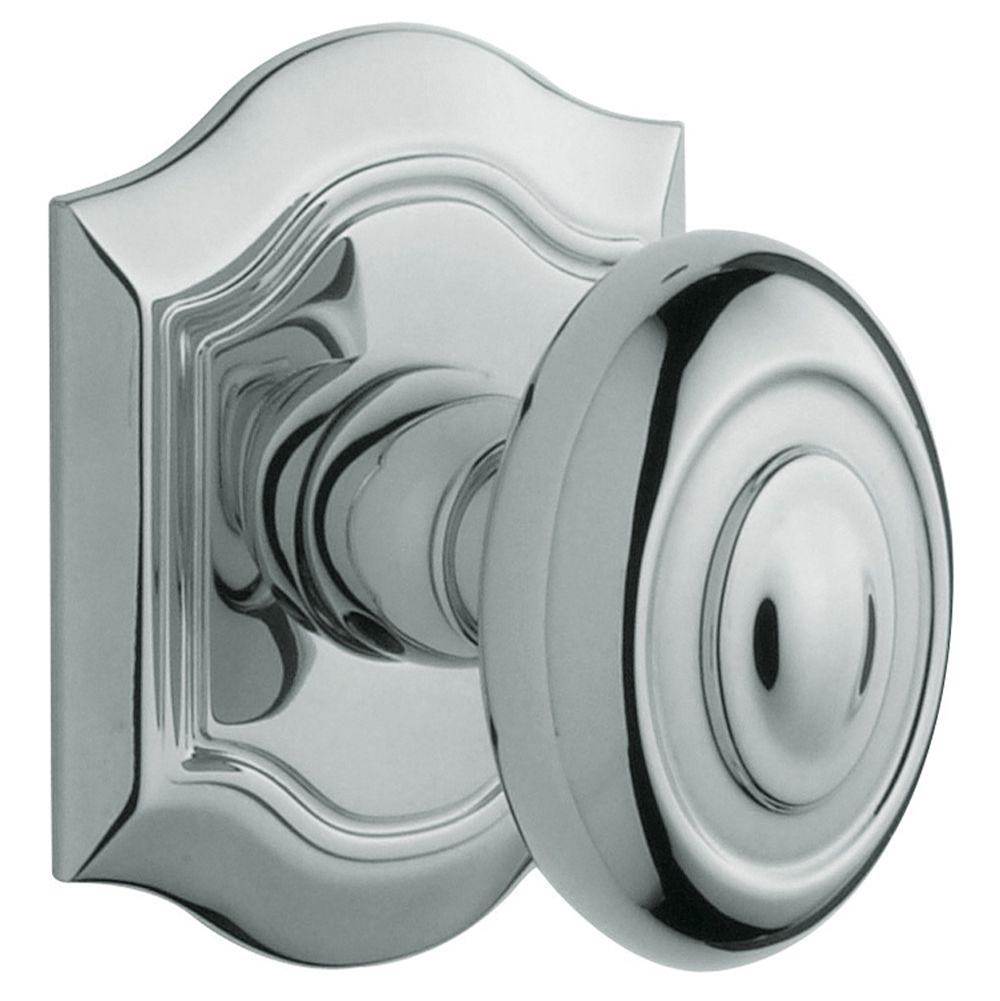 Baldwin - 5077 BTHPG KNBXLESS ROSE - Polished Chrome