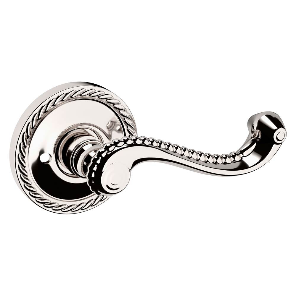 Baldwin - 5104 PRIV LVR 2-3/8 SET 055 - Polished Nickel,Lifetime Finish