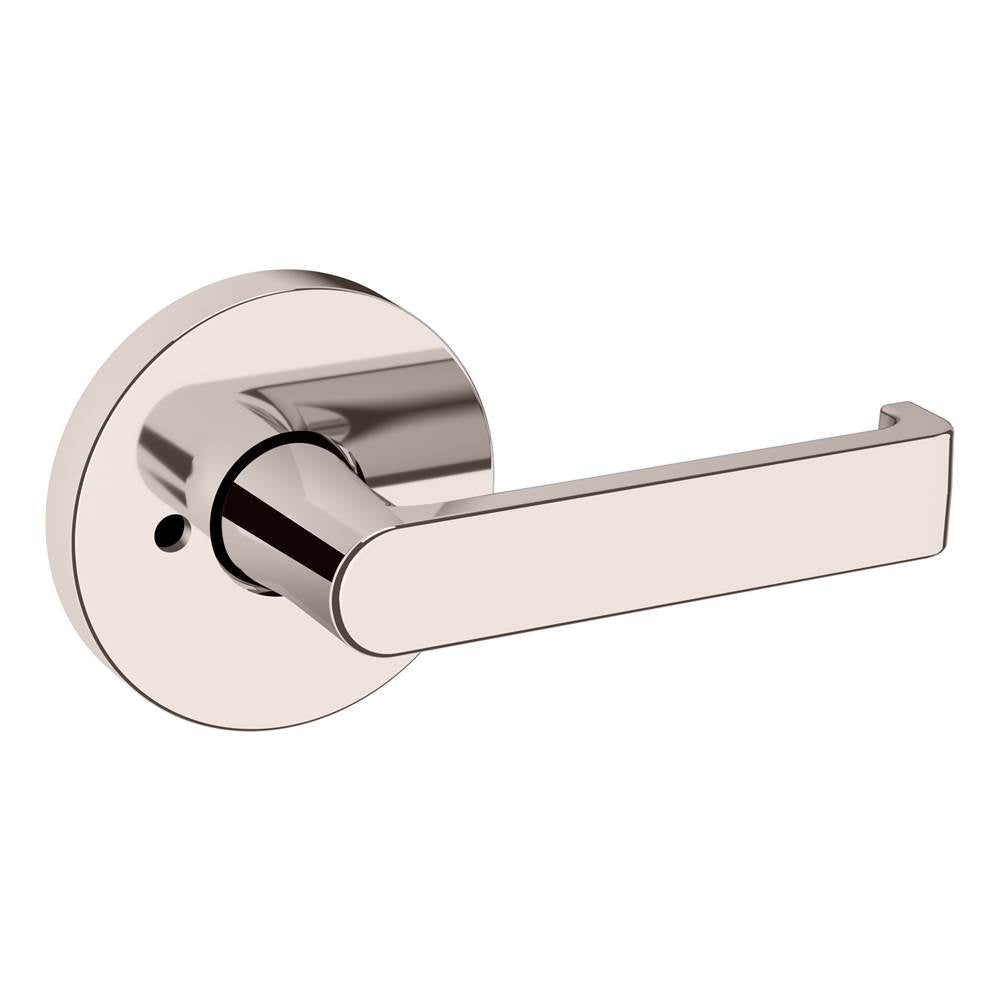 Baldwin - 5105 PRIV LVR 2-3/8 - Polished Nickel,Lifetime Finish