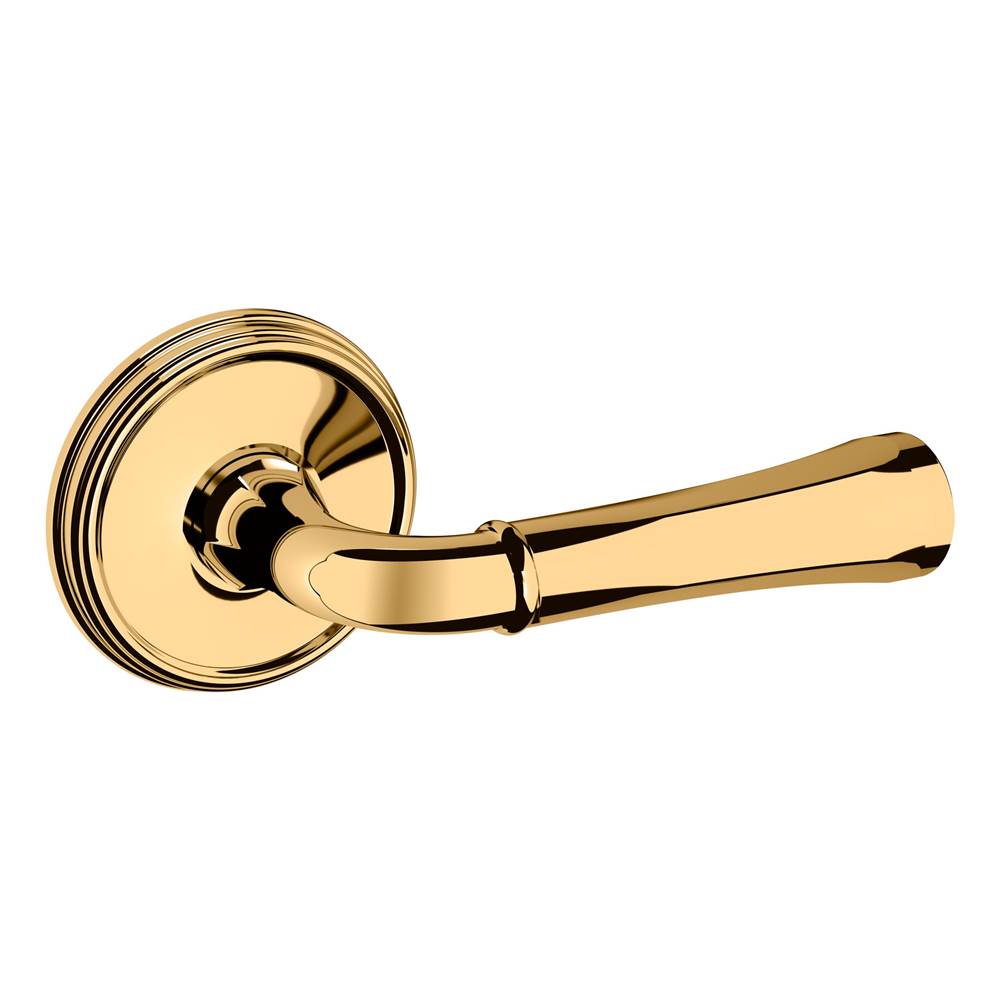 Baldwin - 5113 FULL DMY LVR 2-3/8 - Lifetime Polished Brass