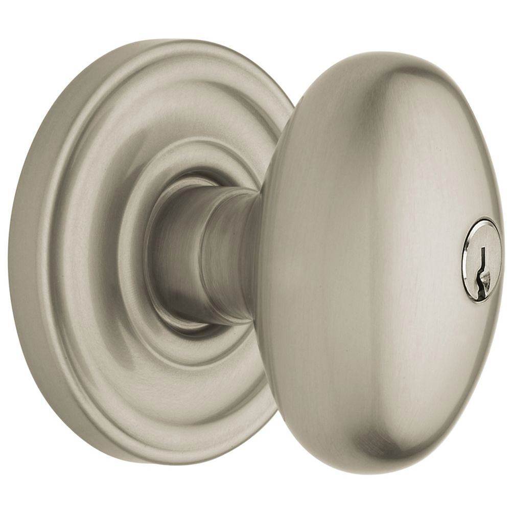 Baldwin - 5225 FULL DUMMY KNXKNB S - Lifetime Satin Nickel