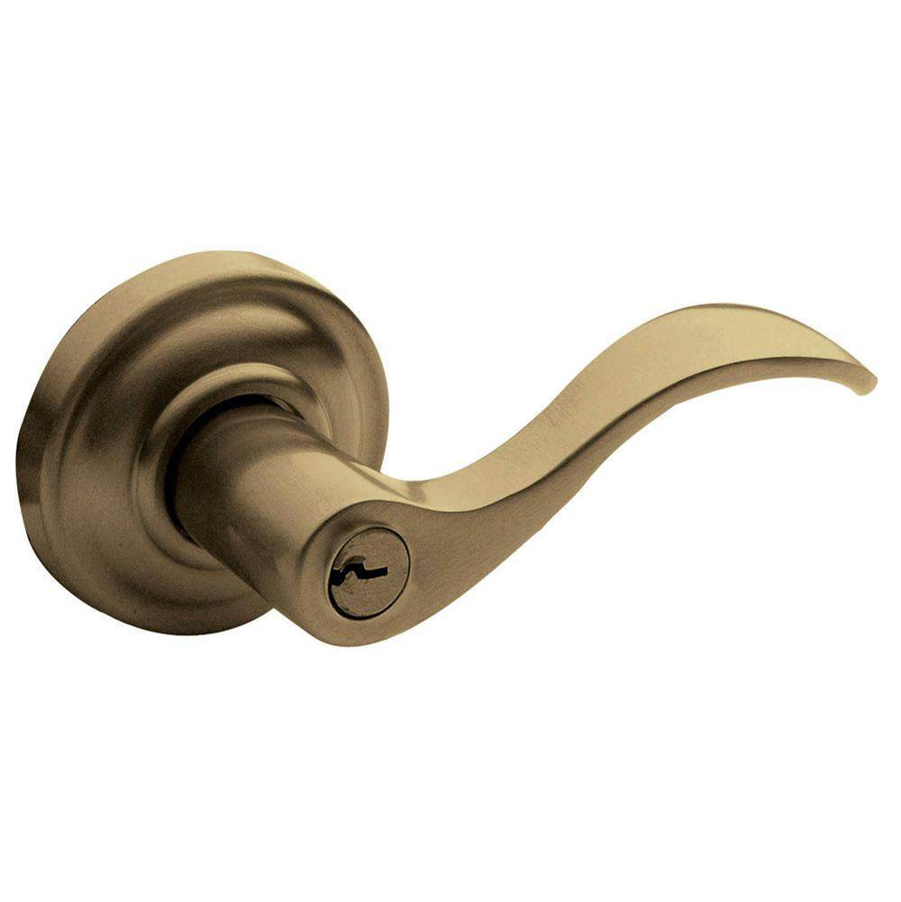 Baldwin - 5255 FULL DUMMY LVXLV ST - Satin Brass and Black