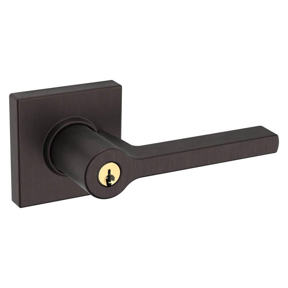 Baldwin - 5285 SQ LVR W/SQ RSE RH - Venetian Bronze