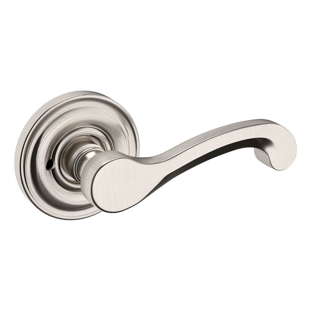 Baldwin - 5445V PRIV LVR 2-3/8 - Satin Nickel,Lifetime Finish