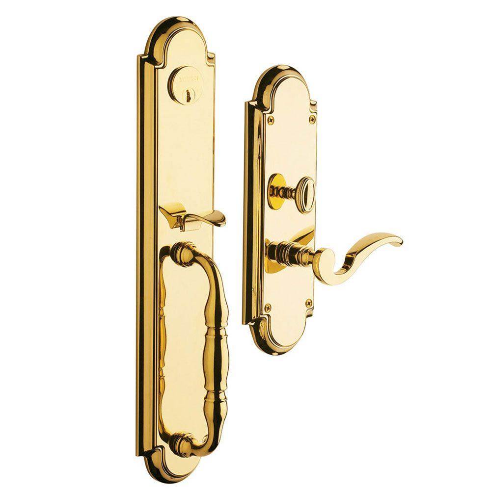 Baldwin - 6544 HAMILTON ENT TRM 00 - Lifetime Polished Brass