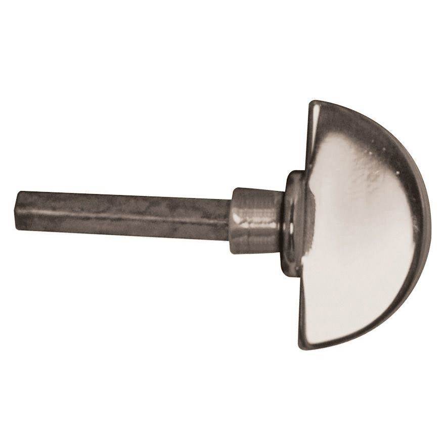 Baldwin - 6720 TURN KNB EXTENDED 0 - Lifetime Polished Nickel