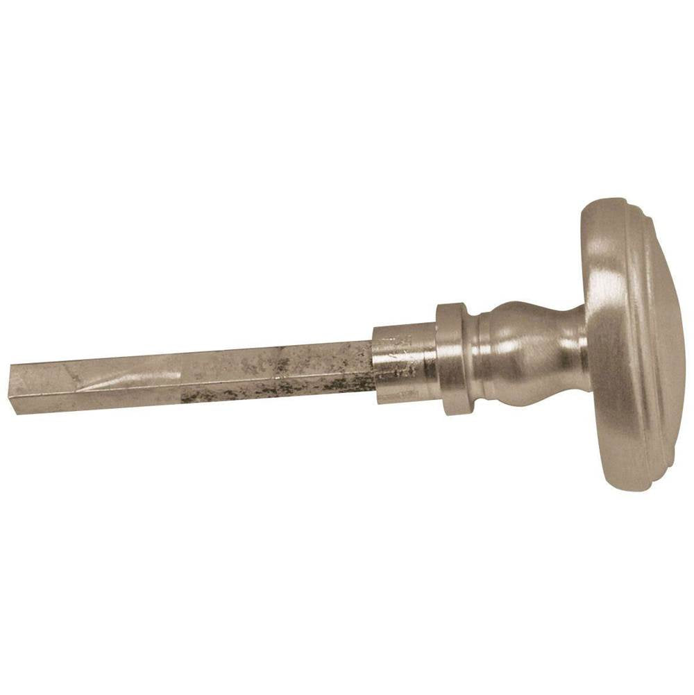 Baldwin - 6725 TURN KNB EXTENDED 0 - Lifetime Satin Nickel