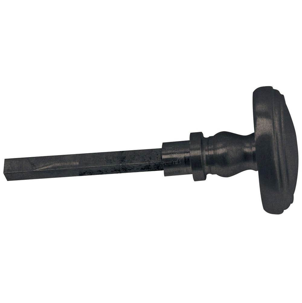 Baldwin - 6725 TURN KNB EXTENDED 4 - Distressed Oil-Rubbed Bronze