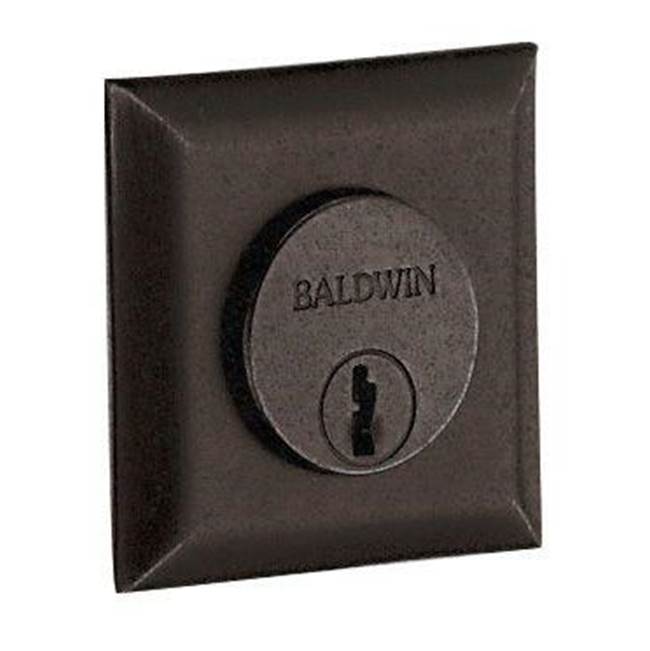 Baldwin - 6737 CYL COLLAR 402 - Distressed Oil-Rubbed Bronze
